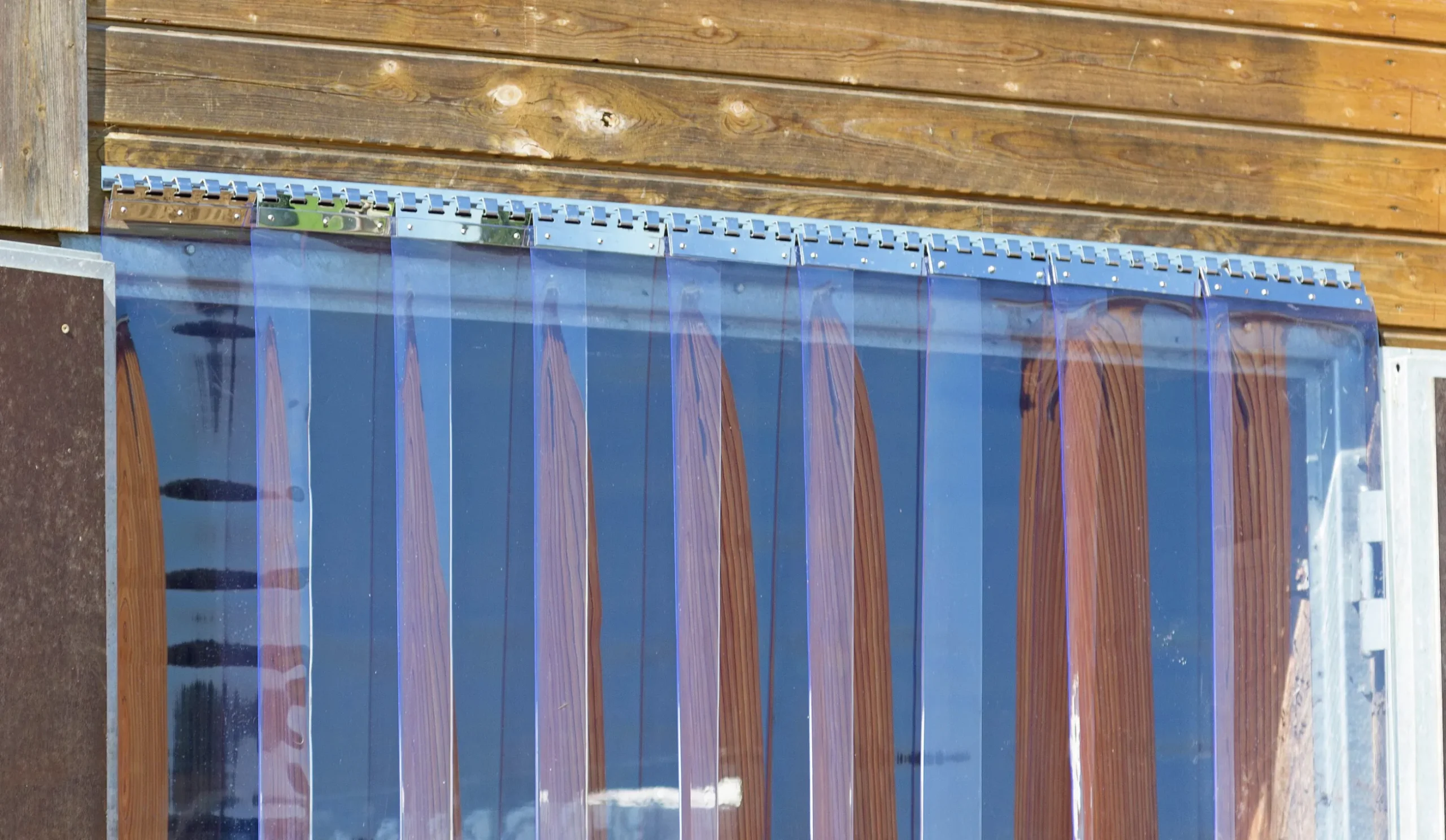 PVC-ridå Kerbl transparent 300x3mm 25m
