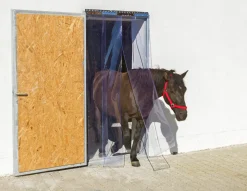 PVC-ridå Kerbl transparent 300x3mm 25m