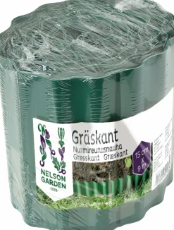 Rabattkant Nelson Garden Plast Grön 9mx15cm
