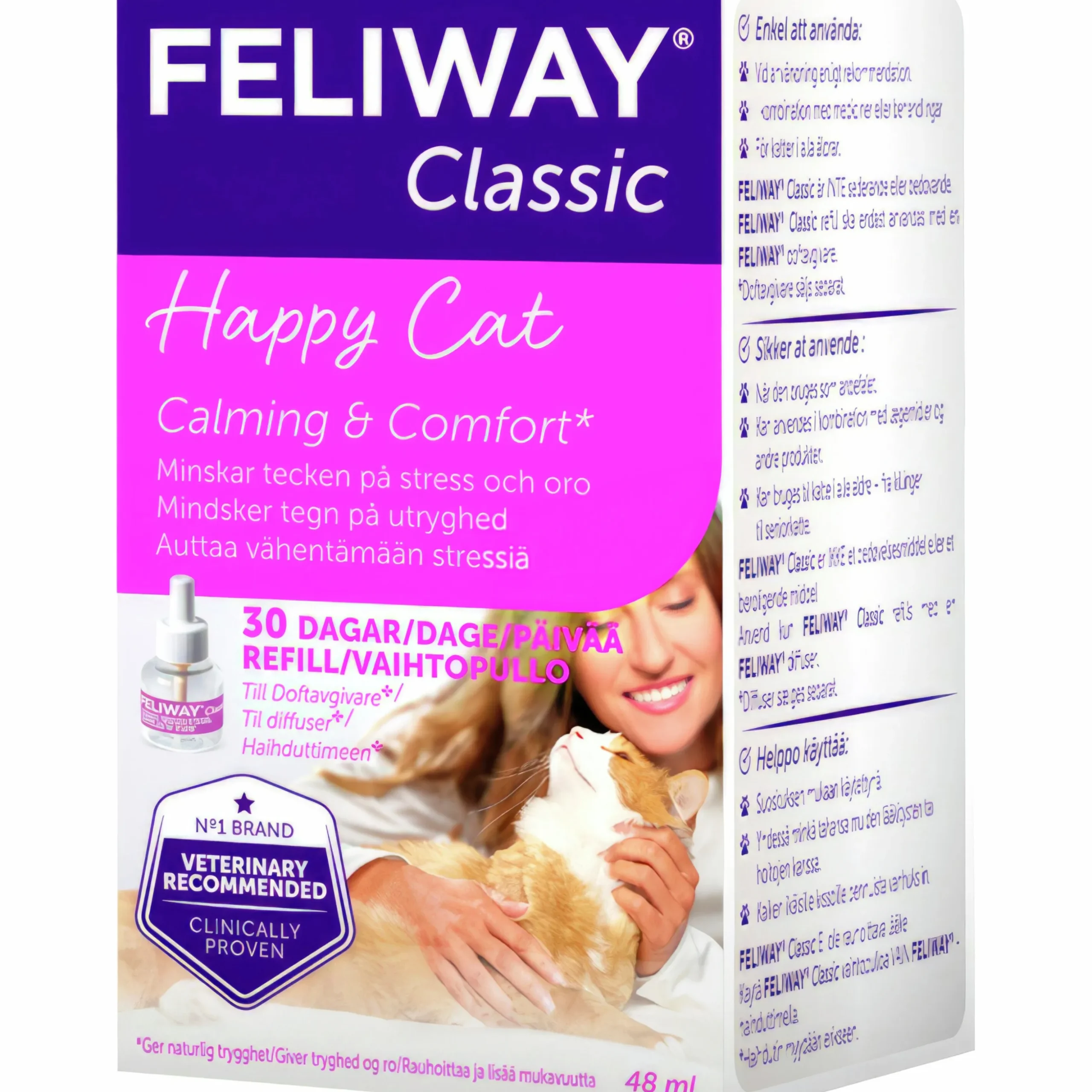 Refill till Doftavgivare Feliway Classic 48ml