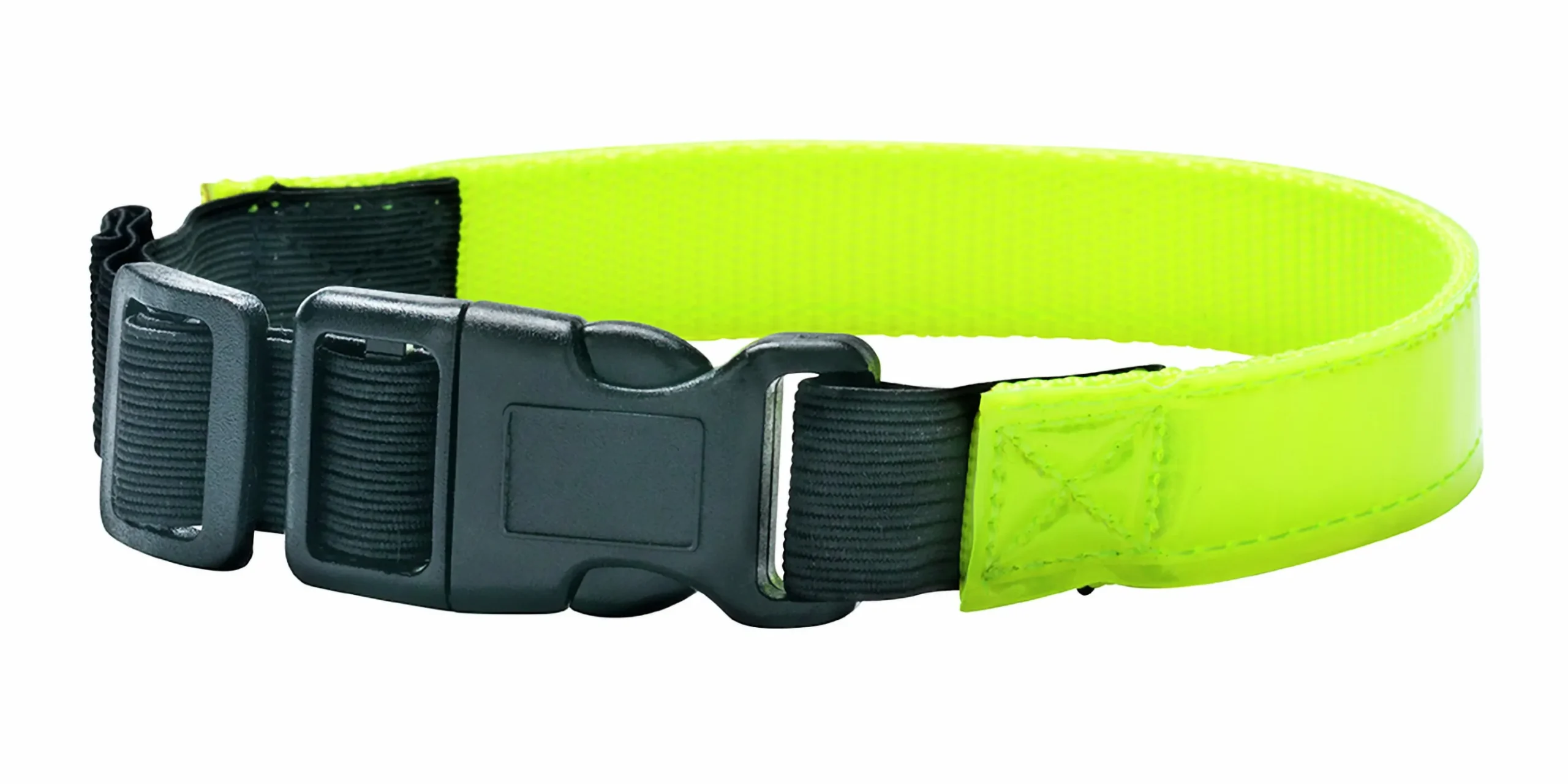 Reflexhalsband Dogman Gul Neon