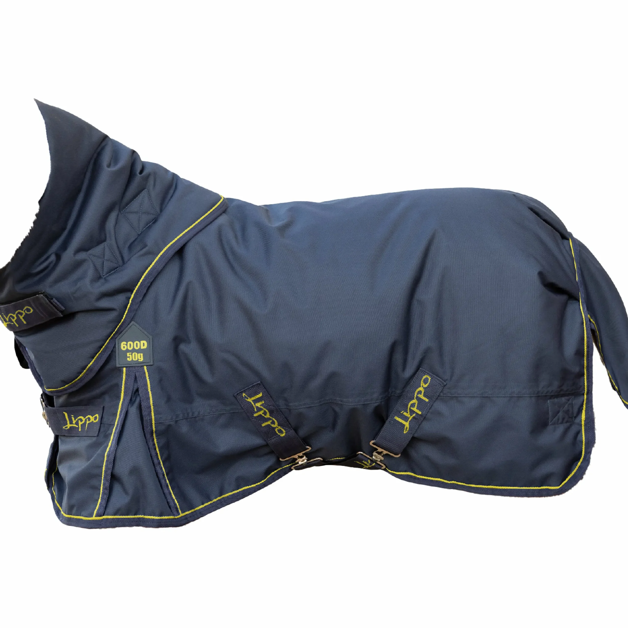 Regntäcke Lippo Basic 50g Inkl halstäcke Navy