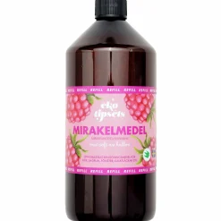 Rengöringsmedel Ekotipset Mirakelmedel Hallon Refill 1L