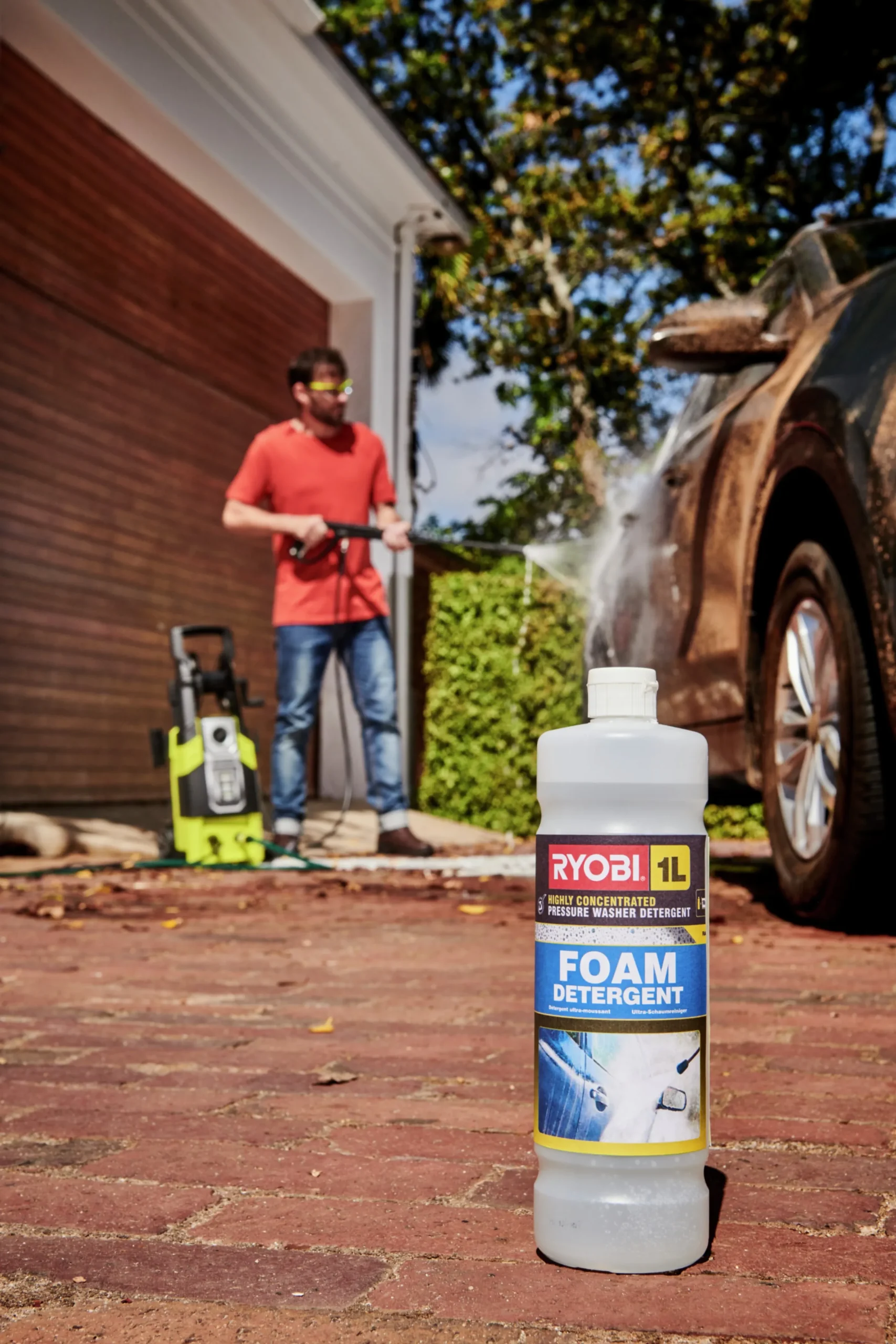 Rengöringsmedel Ryobi Ultra Foam Skumtvätt Fordon RAC732 1L
