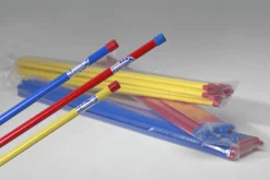 Rågångsstolpe Kebastolpen LD-polyeten röd/blå 150cm