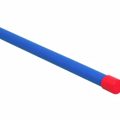 Rågångsstolpe Kebastolpen LD-polyeten blå/röd 150cm