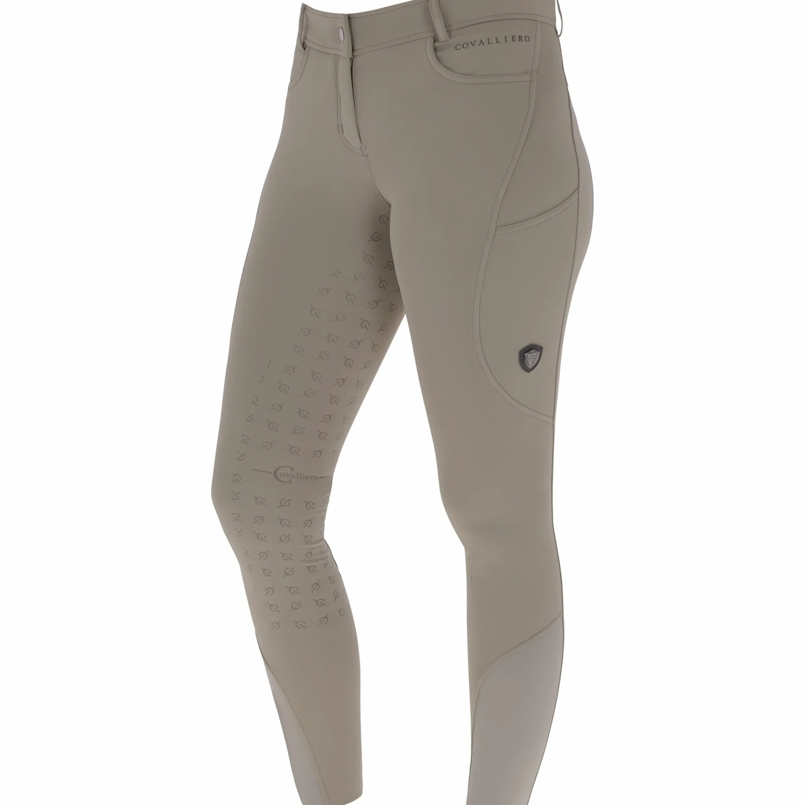 Ridbyxa Covalliero Helskodd Taupe