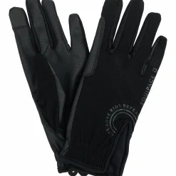 Ridhandskar Equipage Terina Sommar Mesh Svart