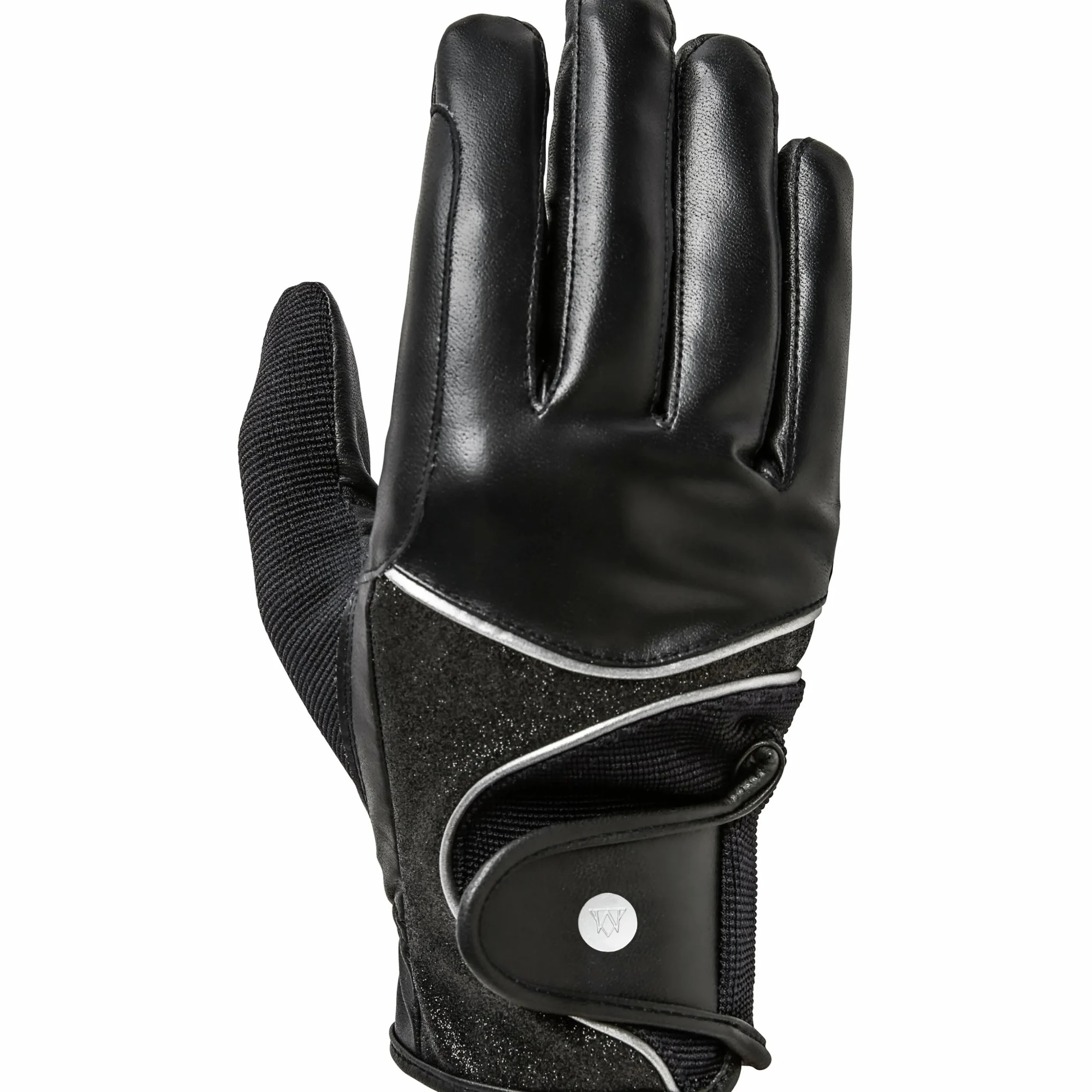 Ridhandskar Mountain Horse Diamond Svart/silver