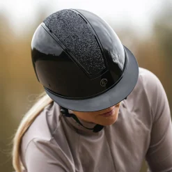 Ridhjälm Hansbo Sport Mips Vision Glitter Svart