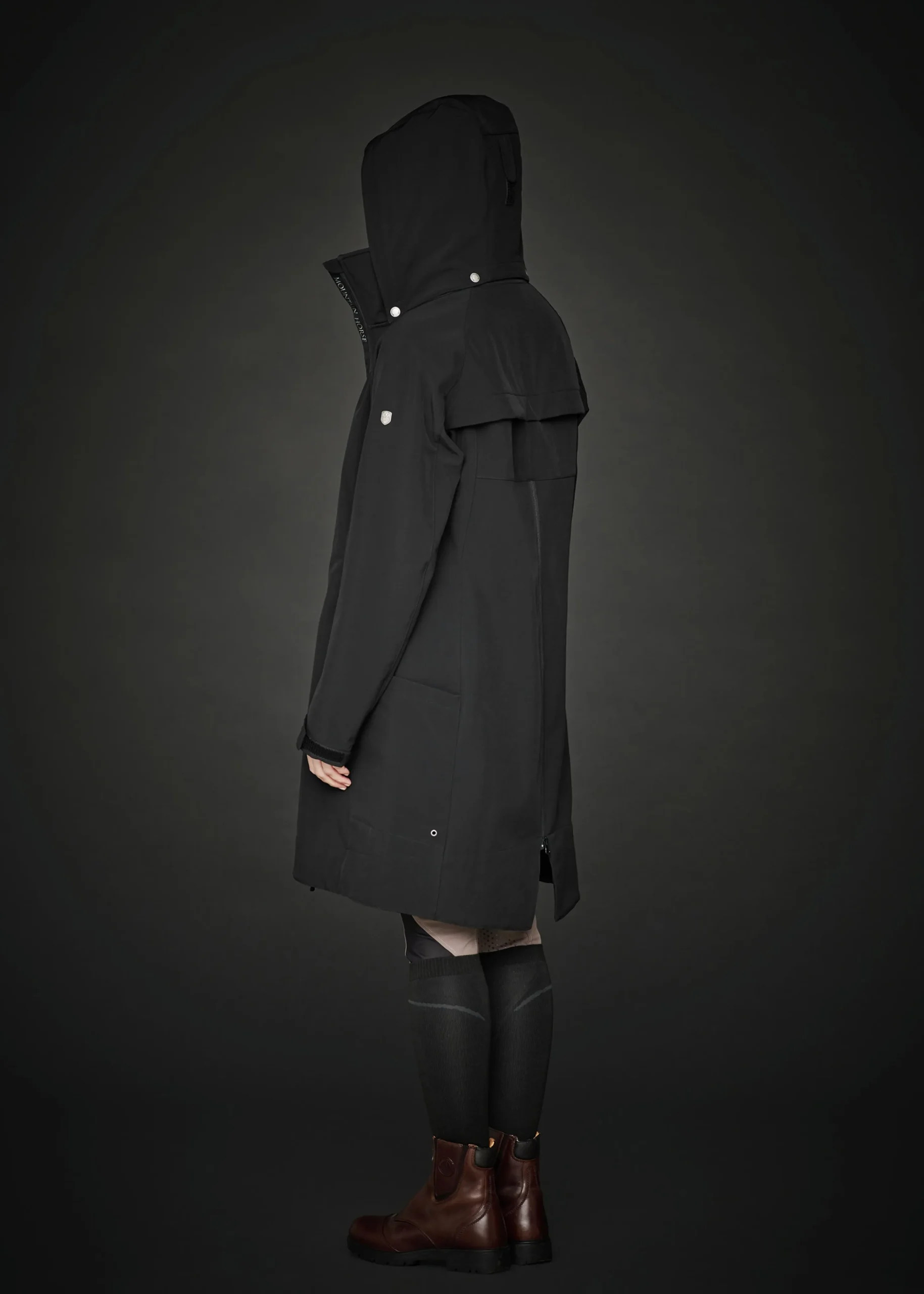 Ridjacka Mountain Horse Stella Softshell Svart