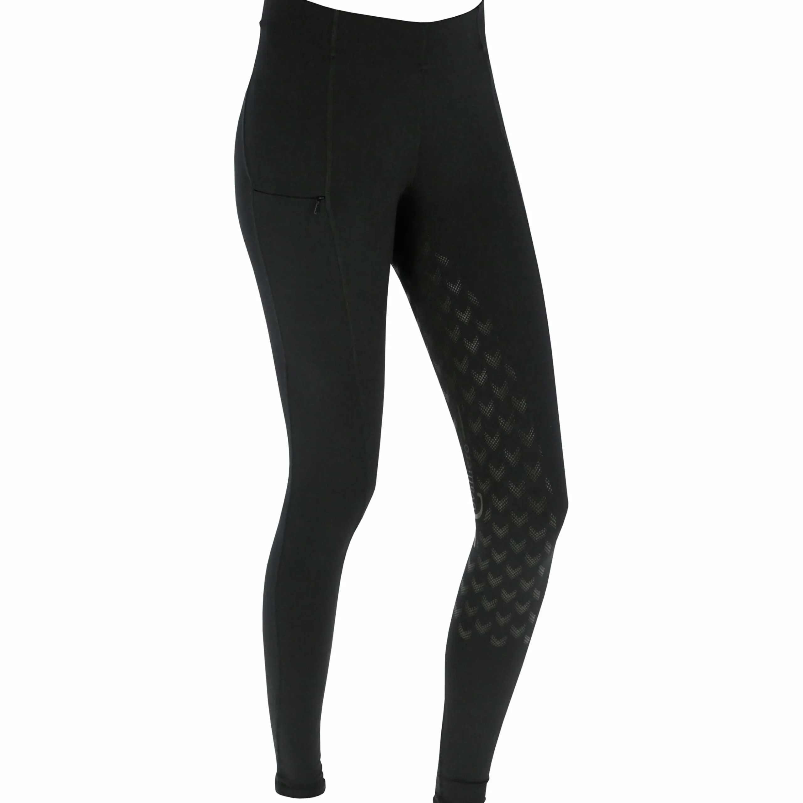 Ridtights Covalliero Equona Helskodd Junior Svart