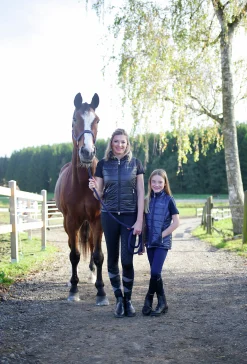 Ridtights Covalliero Equona Helskodd Junior Marin