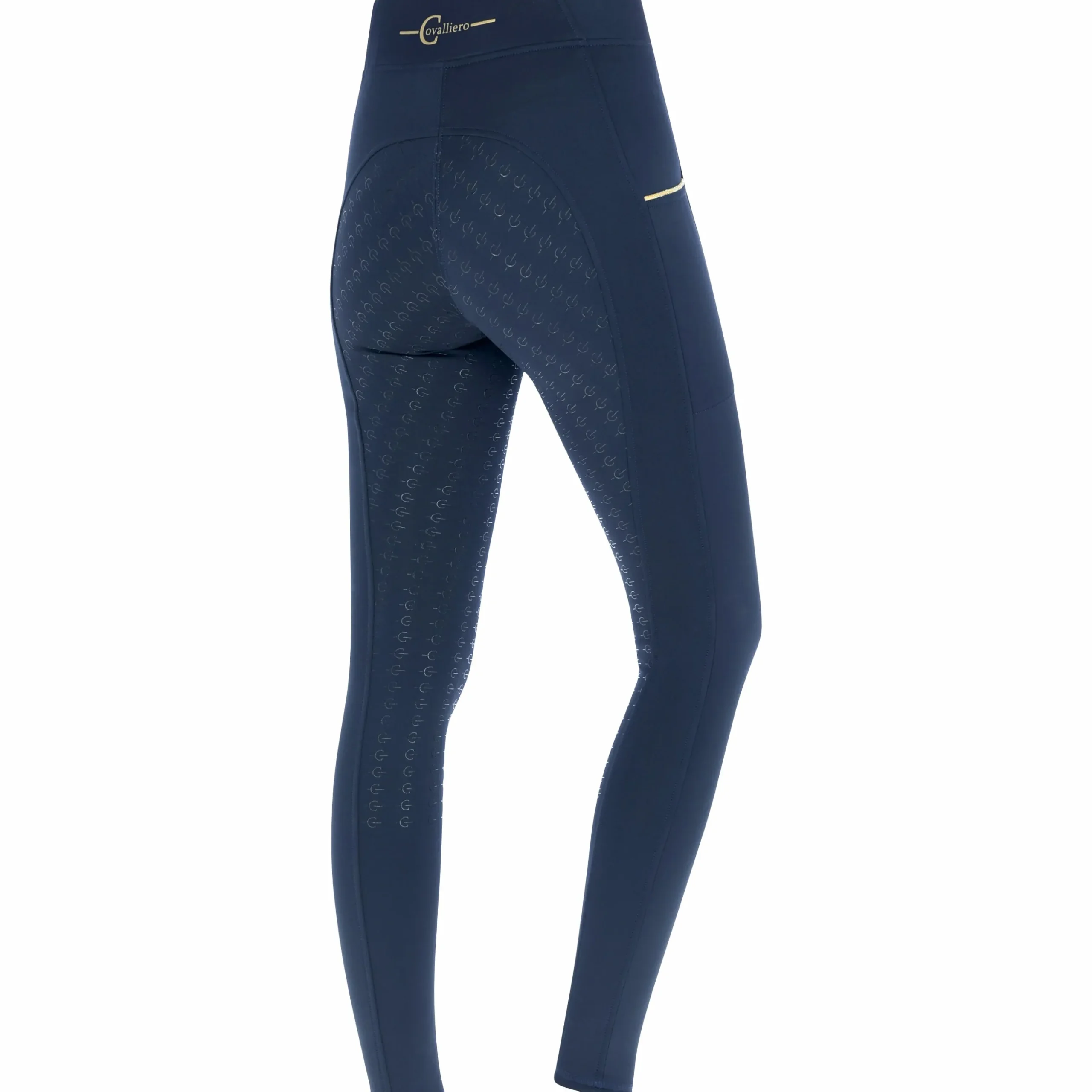 Ridtights Covalliero Helskodd Junior Marin