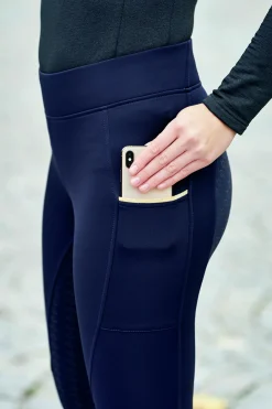 Ridtights Covalliero Helskodd Junior Marin
