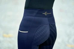 Ridtights Covalliero Helskodd Junior Marin