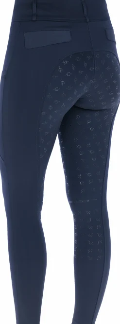 Ridtights Covalliero Hög midja Helskodd Navy