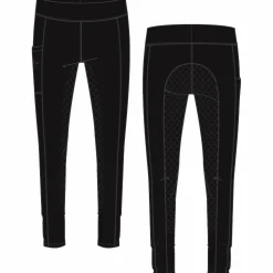 Ridtights Equipage Sophia Vinter JR Svart