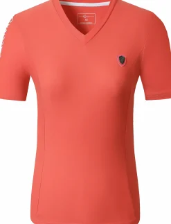 Ridtröja Covalliero V-ringad T-shirt