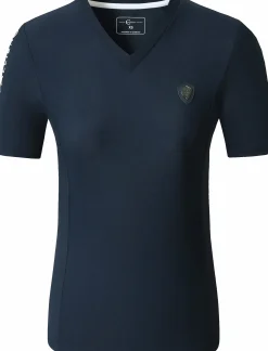 Ridtröja Covalliero V-ringad T-shirt