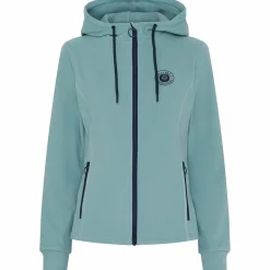 Ridtröja Equipage Hoodie Abigail Turkos/Navy