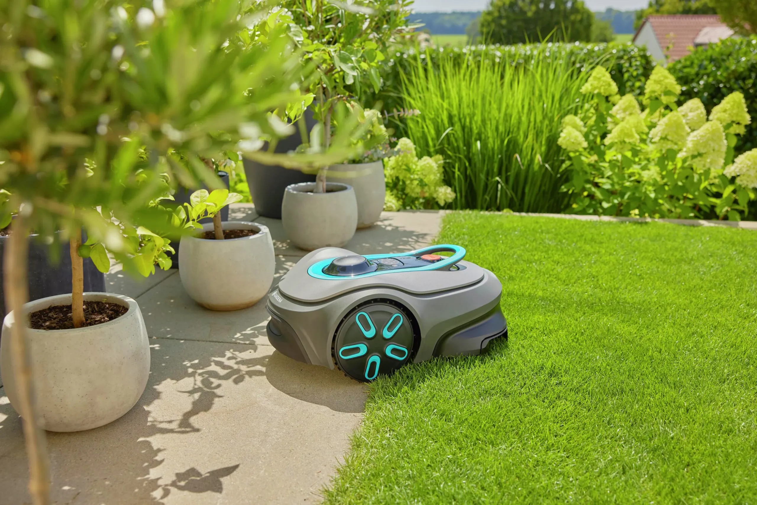 Robotgräsklippare Gardena Smart Sileno Free 800 Utan slinga