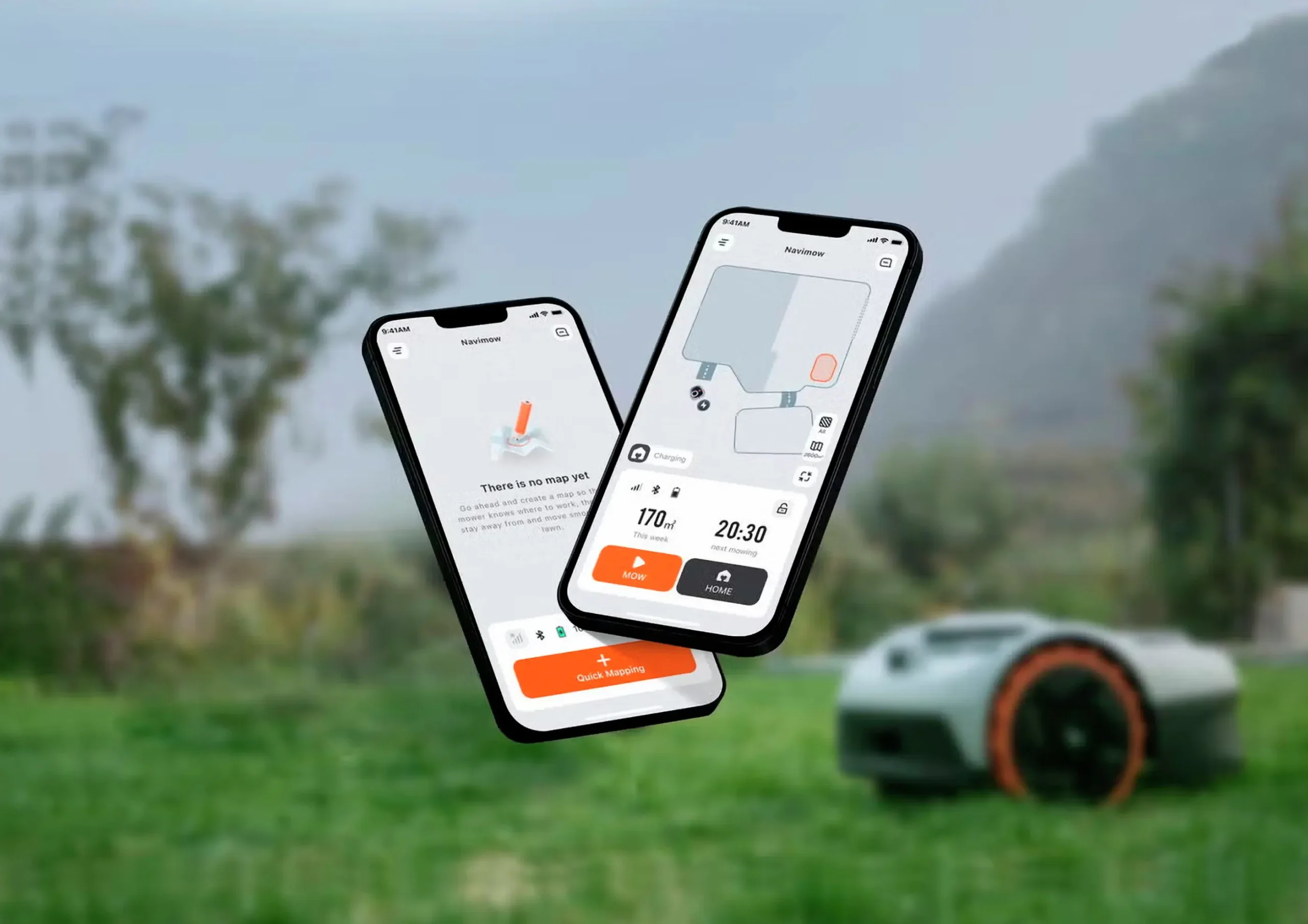 Robotgräsklippare Segway Navimow i105e Utan slinga