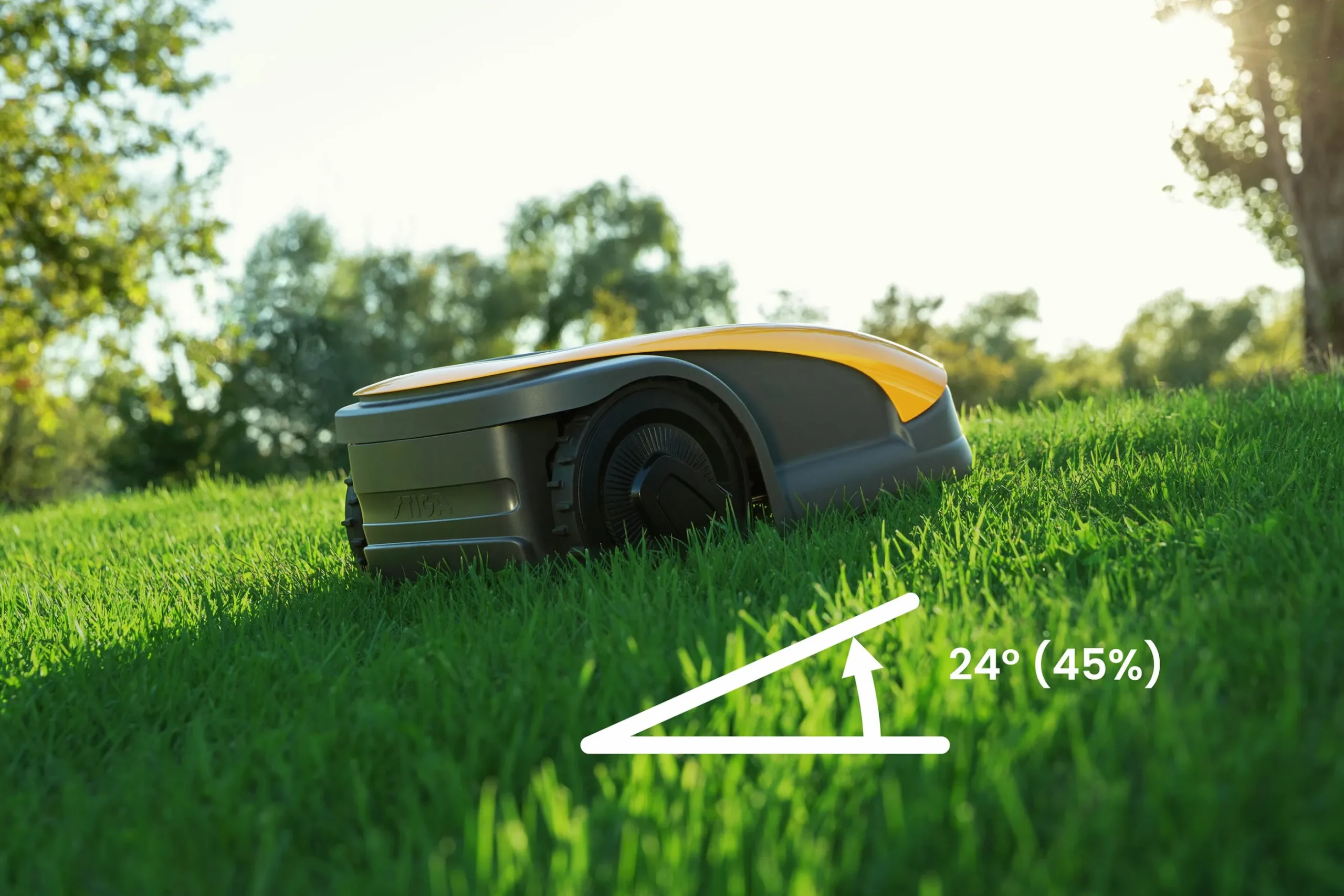 Robotgräsklippare Stiga A 1500 utan slinga