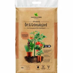 Örtjord & Grönsaksjord Hasselfors KRAV 15L