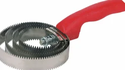 Ryktskrapa Kerbl Rund Röd/Metall