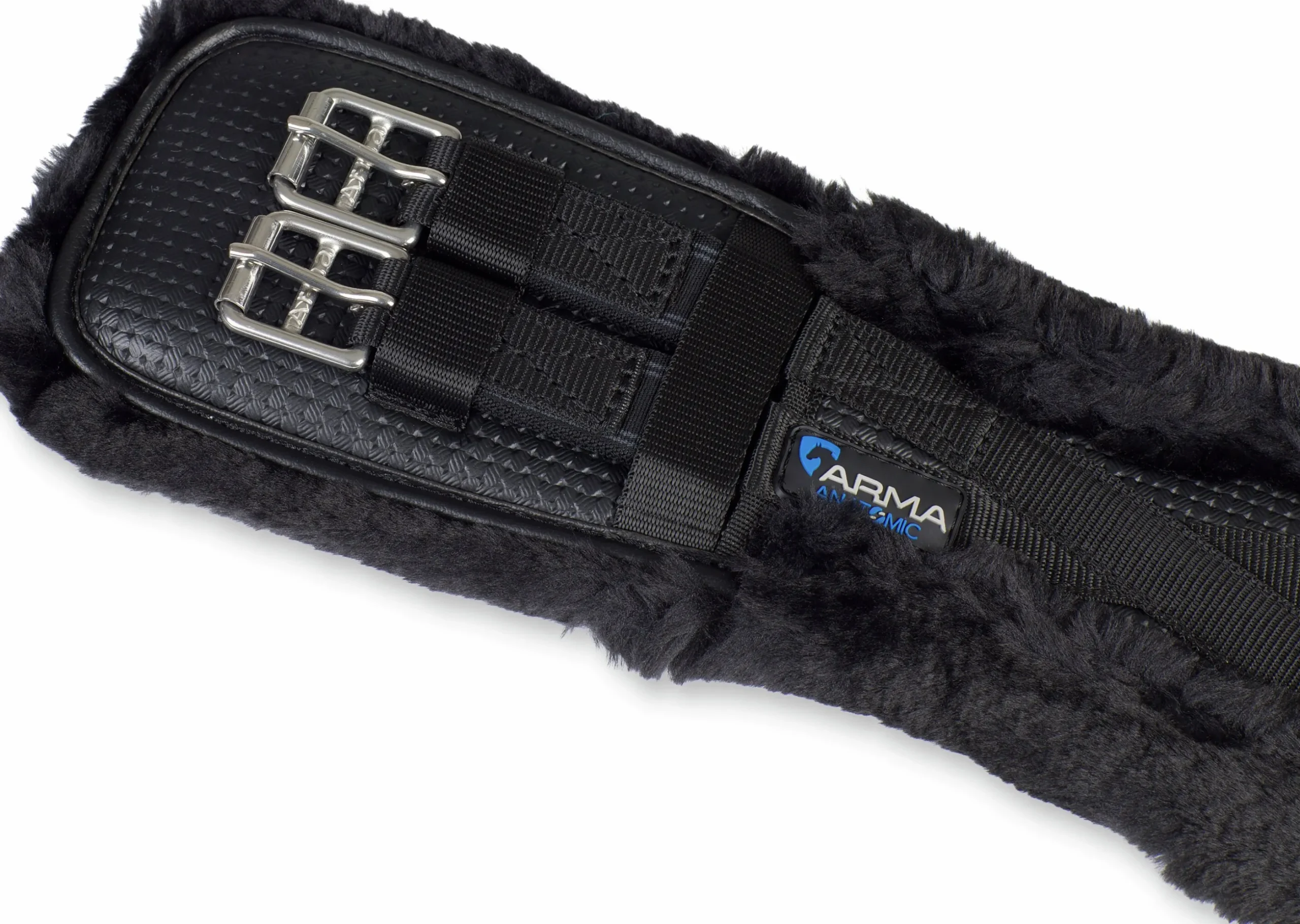 Sadelgjord ARMA Fleece Anatomisk Dressyr Svart