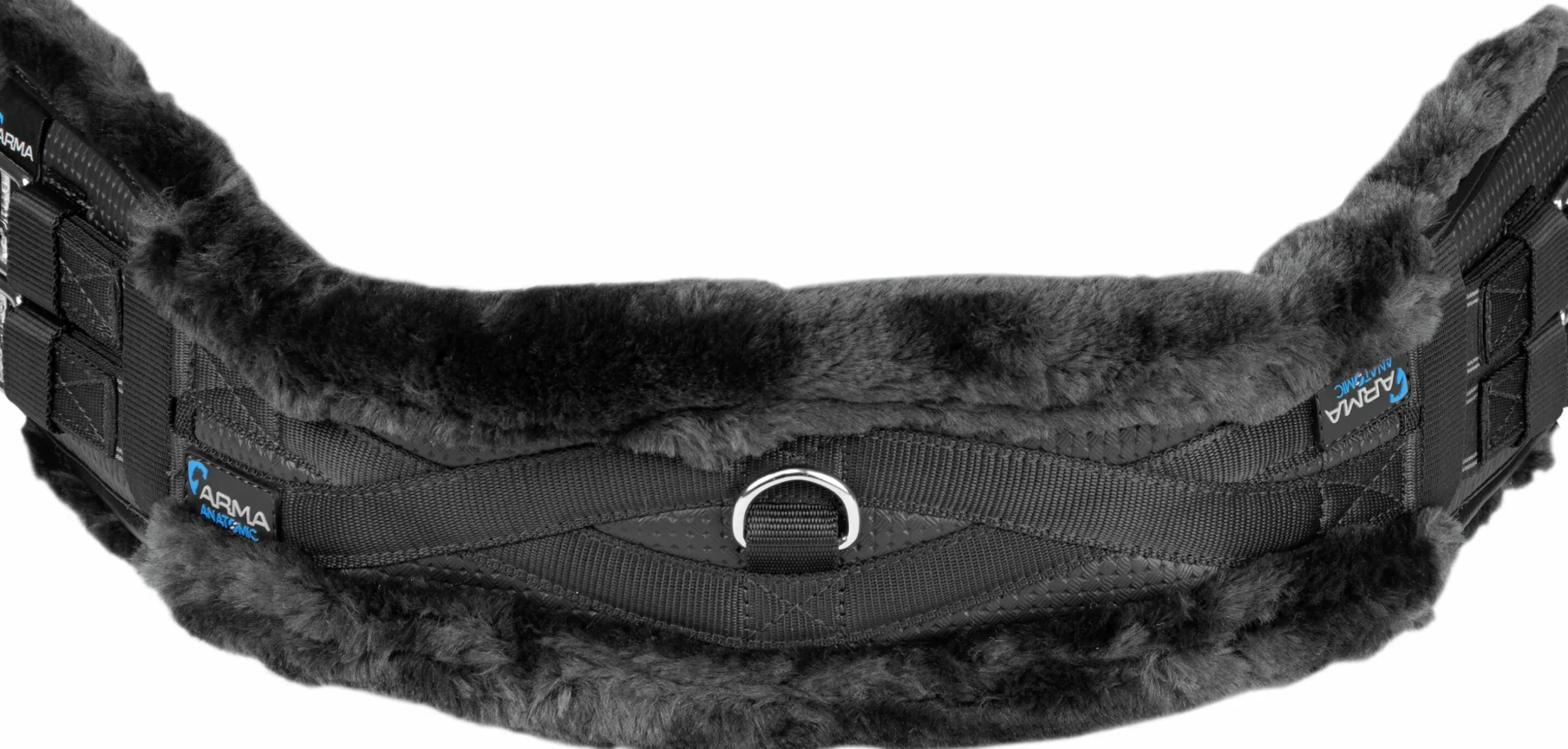 Sadelgjord ARMA Fleece Anatomisk Dressyr Svart