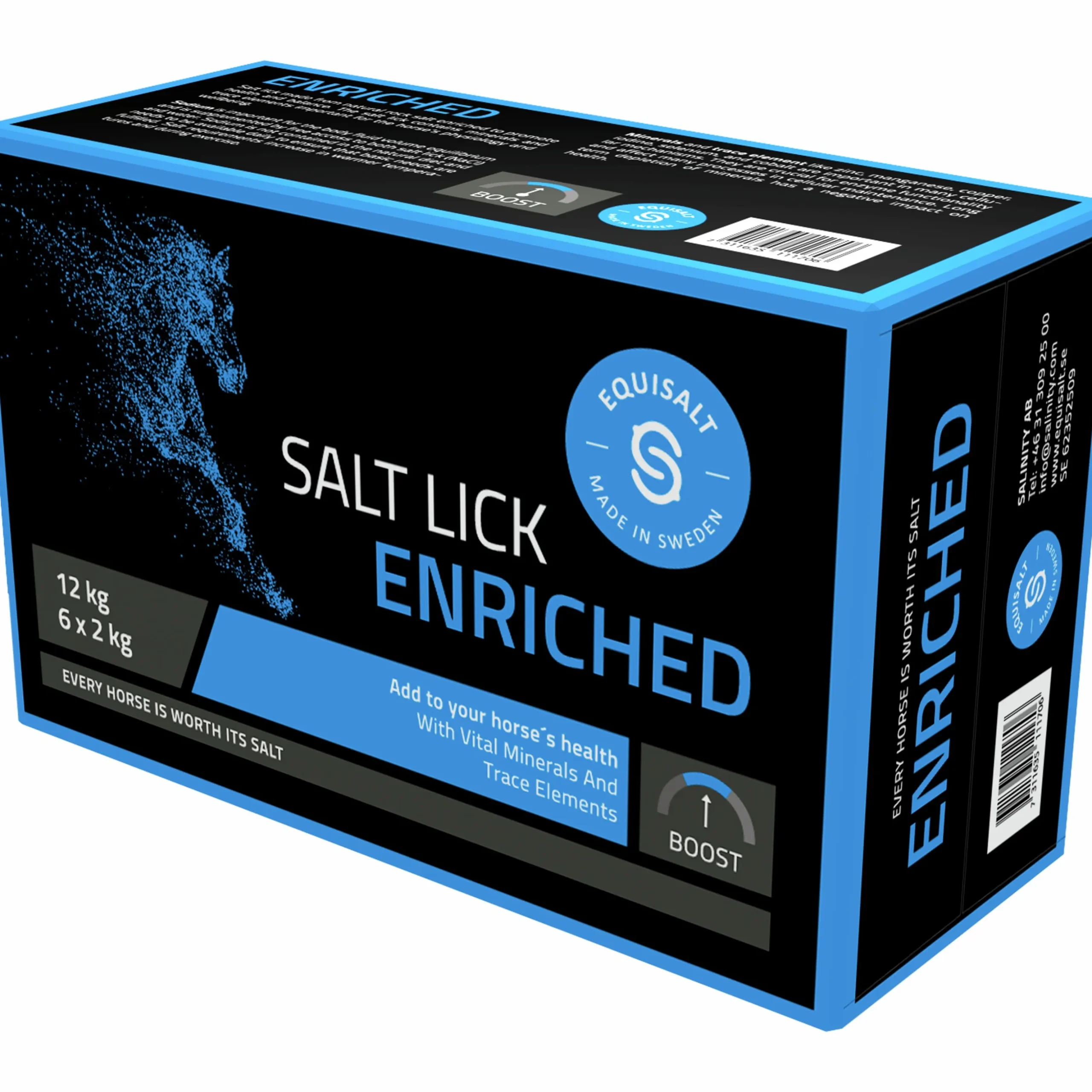 Saltsten Equisalt Enriched 6x2kg