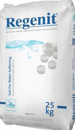 Salttabletter Regenit 1000kg (Helpall 40 säckar)