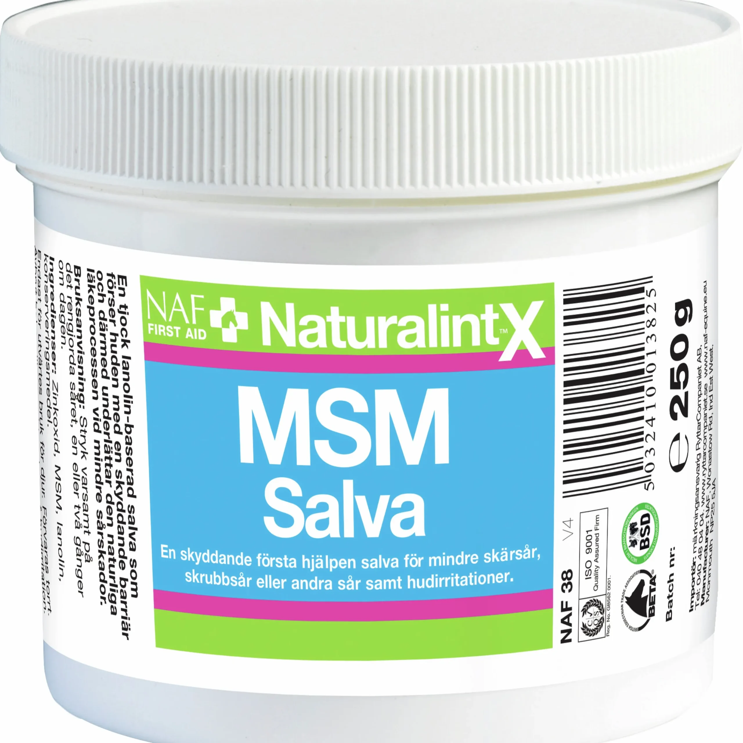 Salva NAF MSM Lanolinbas 250g