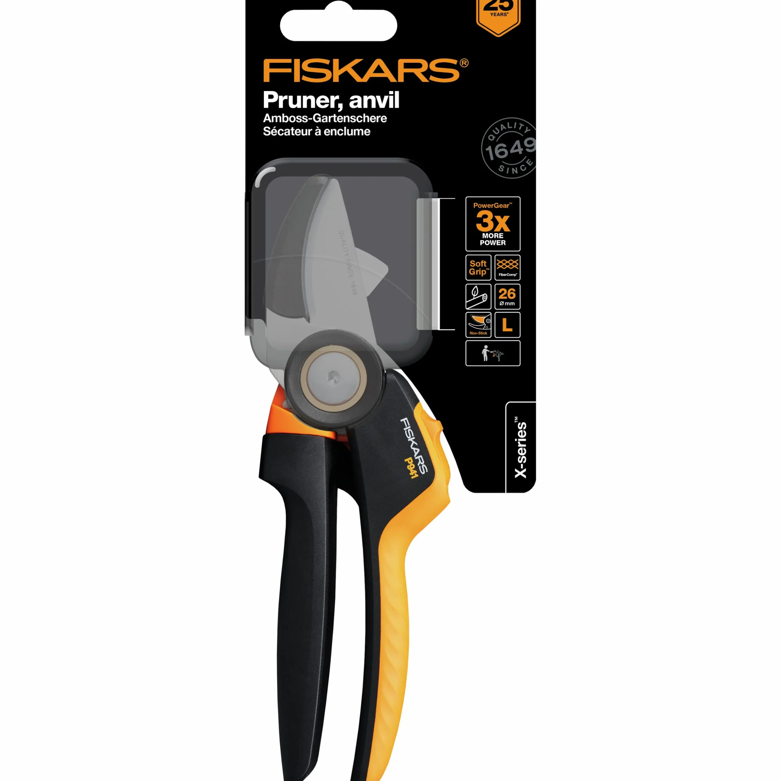 Sekatör Fiskars X-Series PowerGear PGX P941 Mothåll M