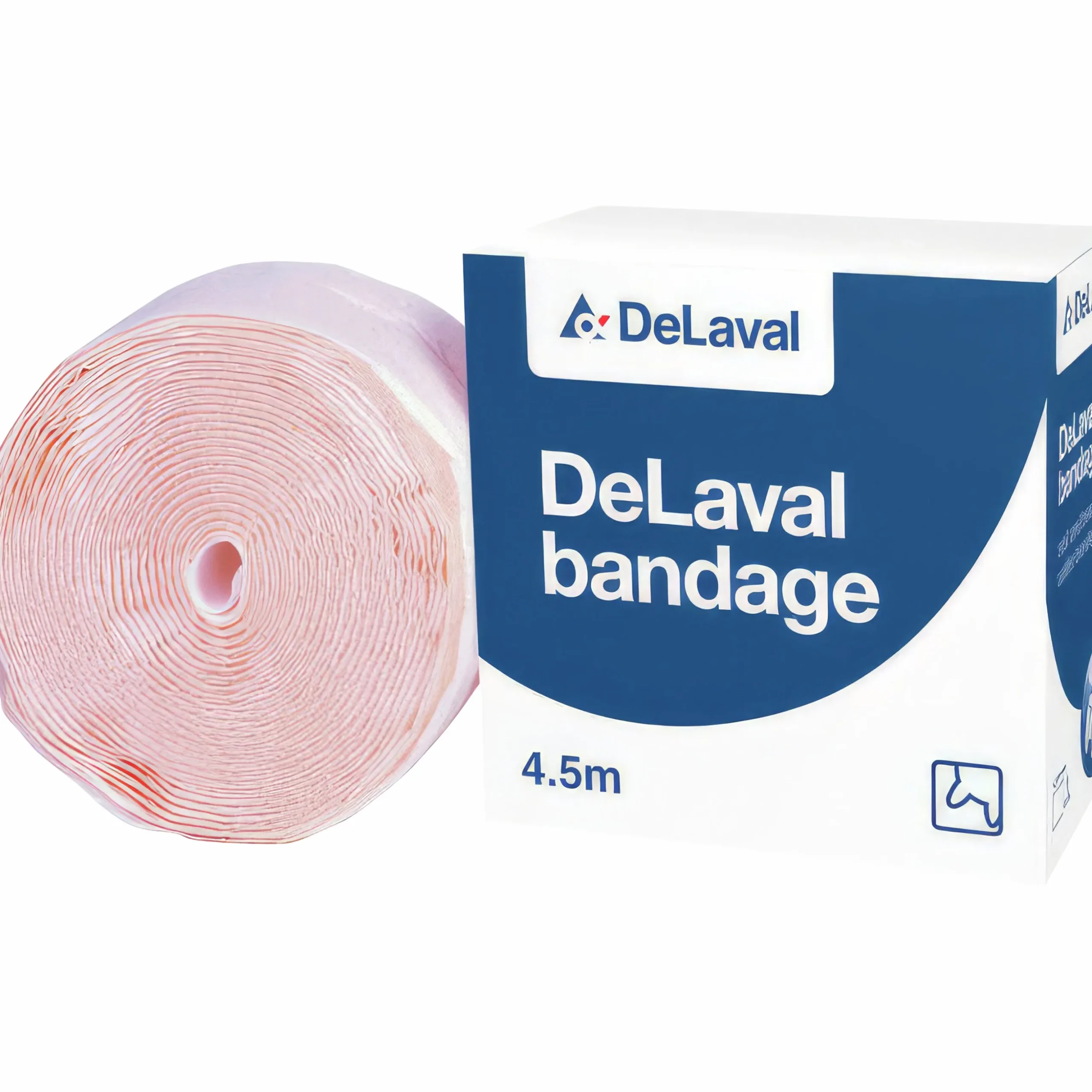 Självhäftande bandage DeLaval rosa 6cm 4,5m