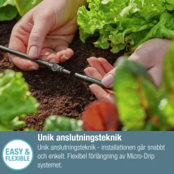 Skarvkoppling Gardena MicroDrip 3/16