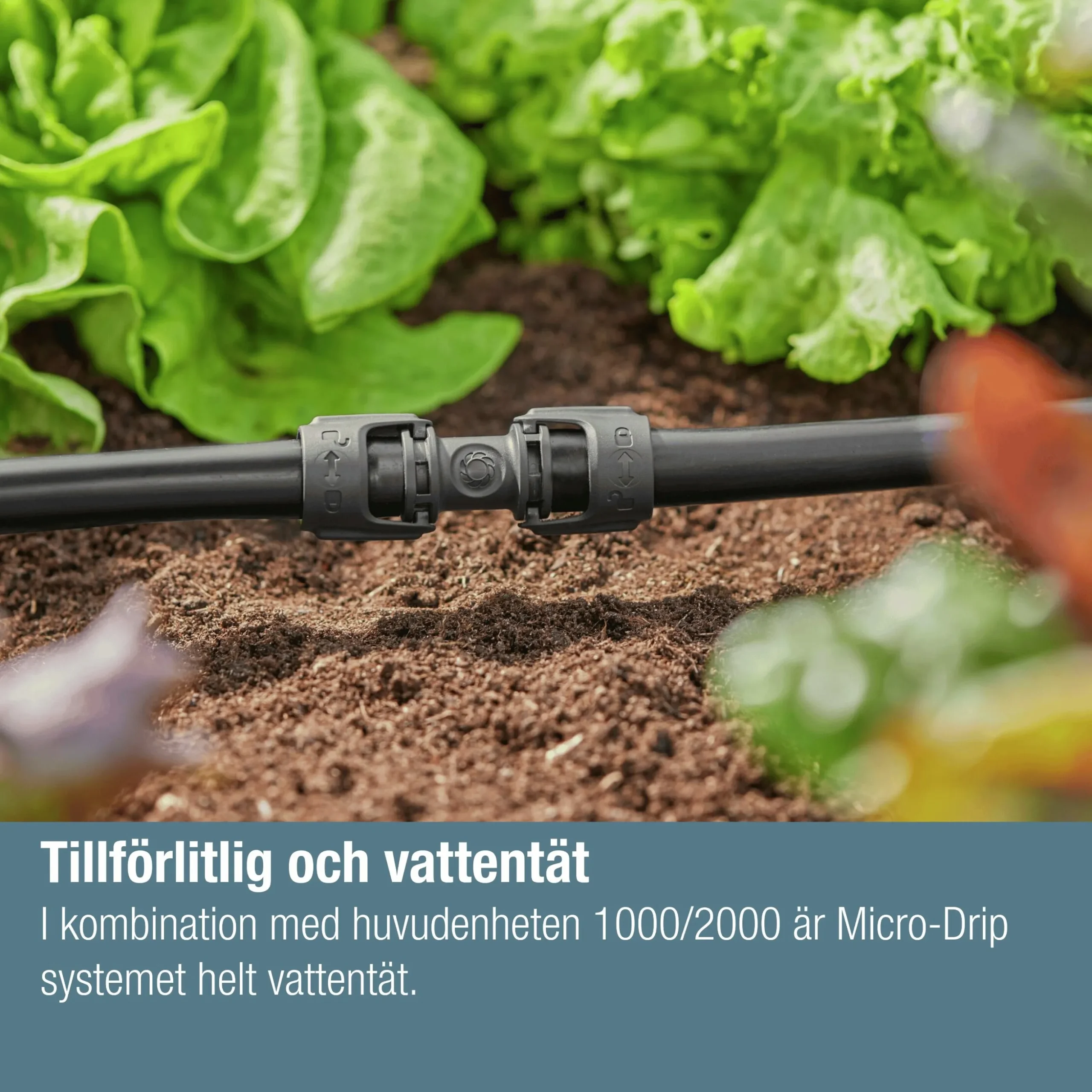 Skarvkoppling Gardena MicroDrip 1/2" 3-p
