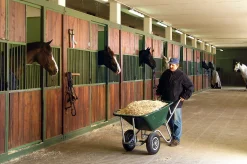 Skottkärra Gardenia Horses Grön 160L