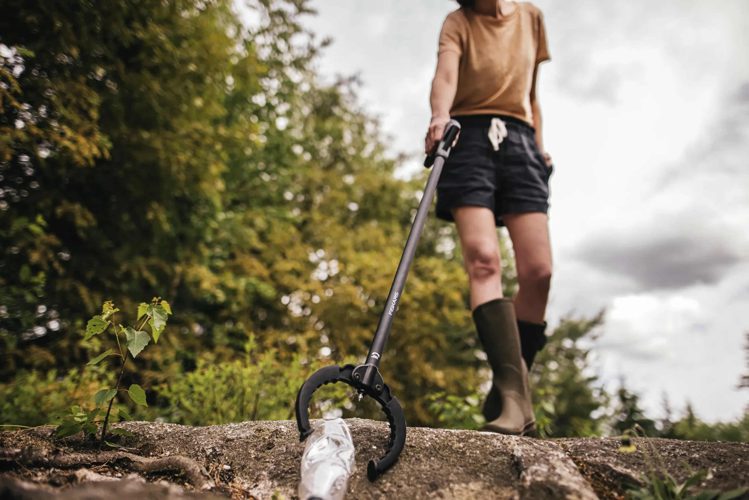 Skräpplockare Fiskars Griptång Solid