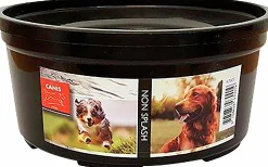 Skvalpskål Active Canis Non-splash Svart 1,4L