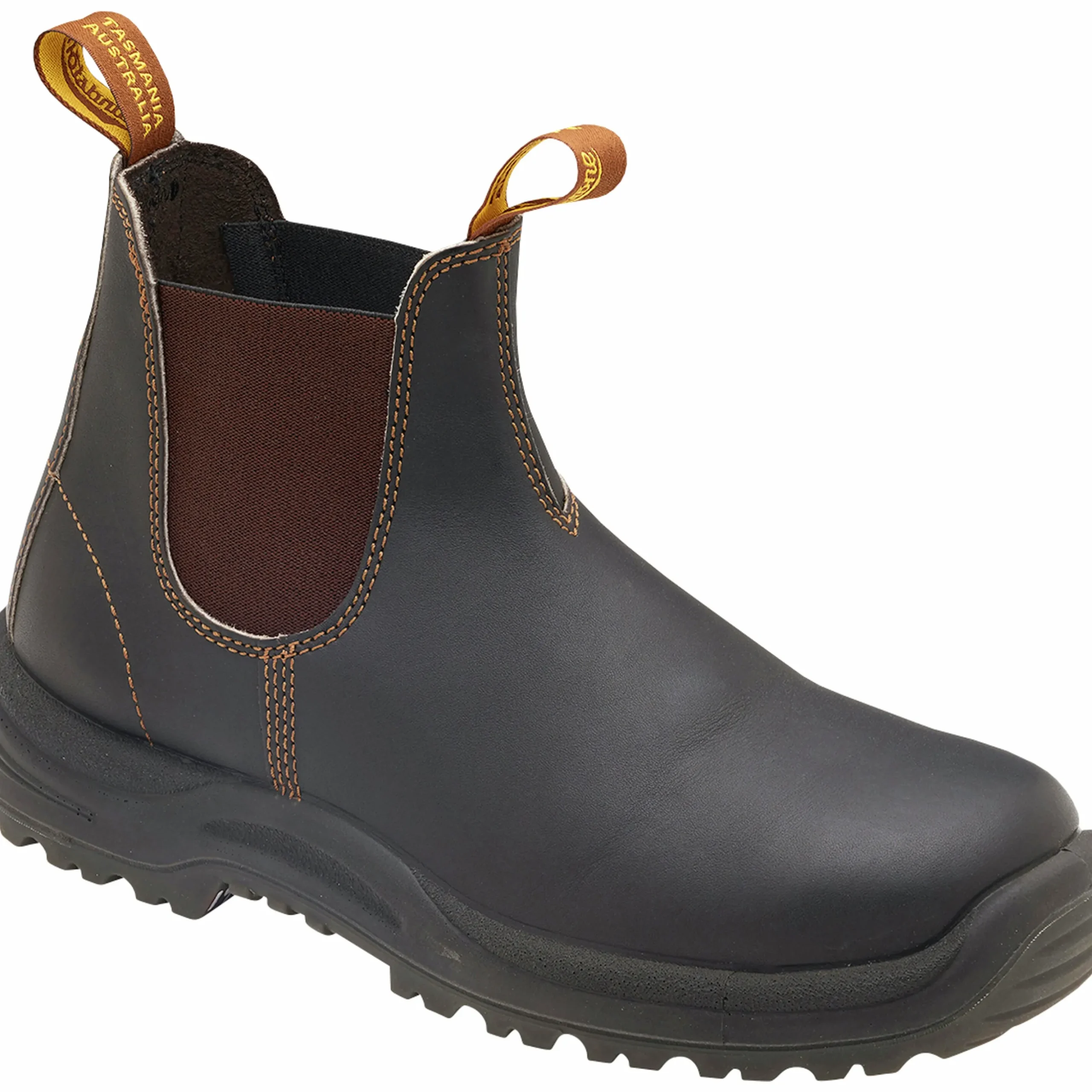 Skyddssko Blundstone #192 med stålhätt Brun 45