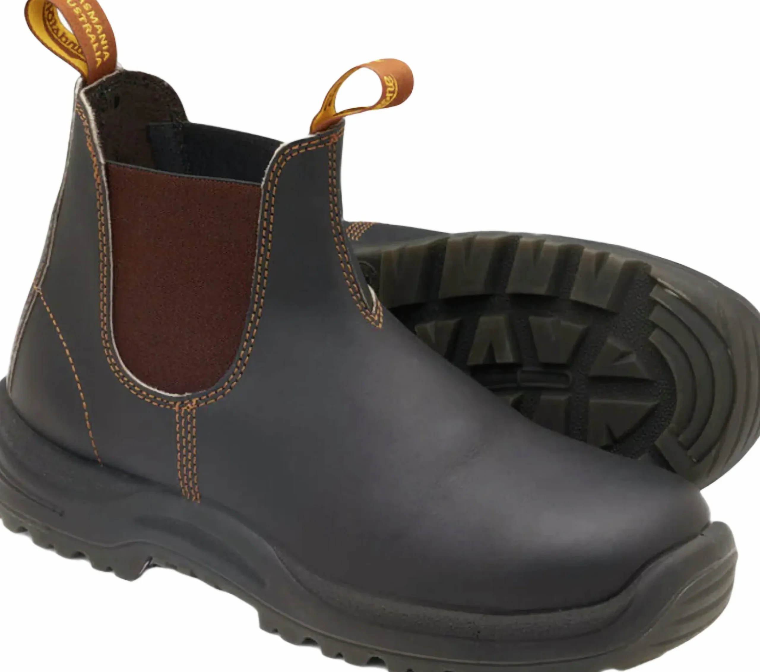 Skyddssko Blundstone #192 med stålhätta Brun 37