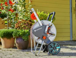 Slangvagn Gardena Cleverroll Komplett Metall 25m