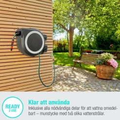 Slangvinda Gardena Väggslangbox RollUp XL 35m