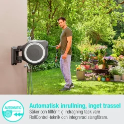 Slangvinda Gardena Väggslangbox RollUp XL 35m