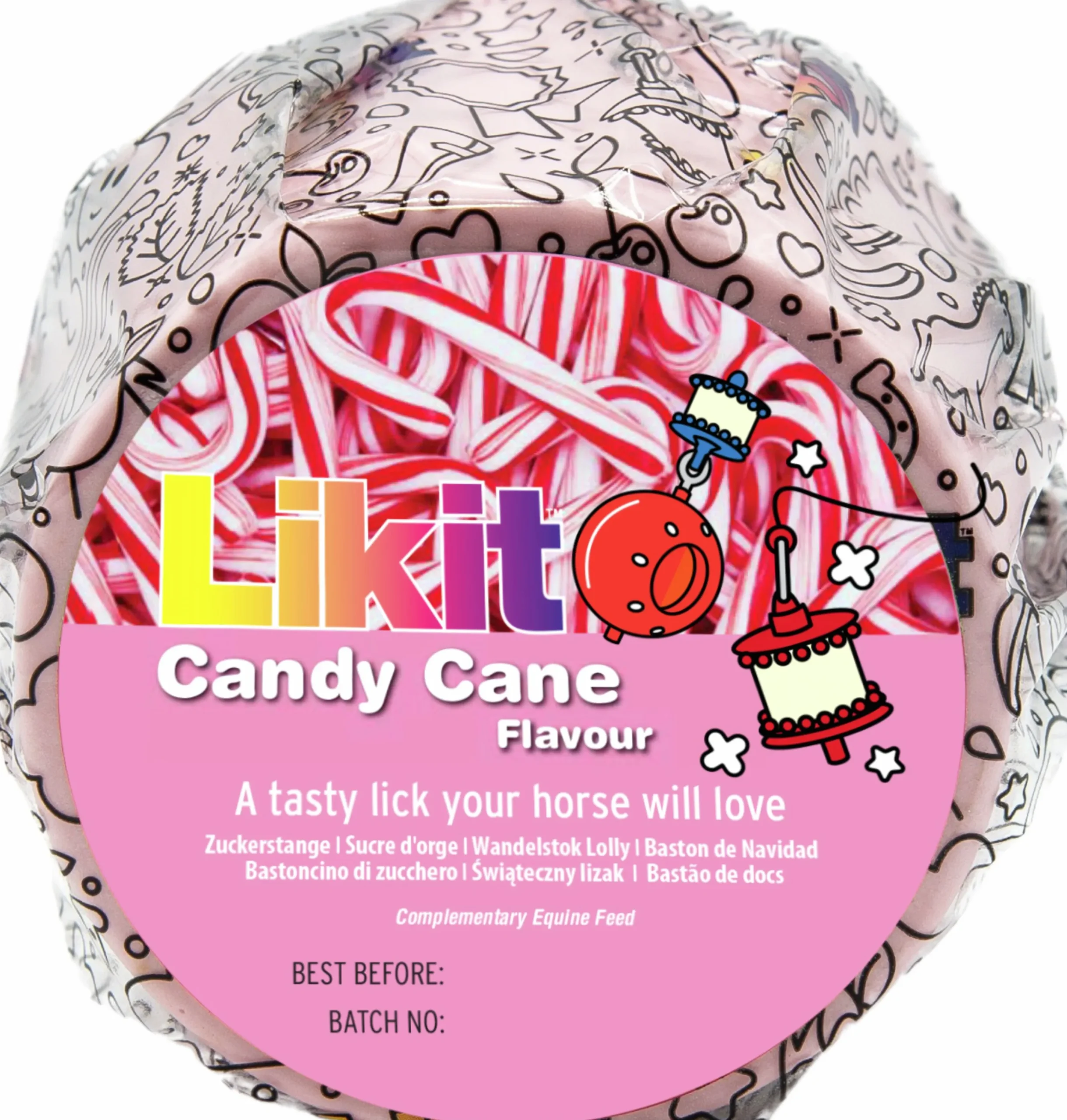 Slicksten Likit Polkagris Refill 650g