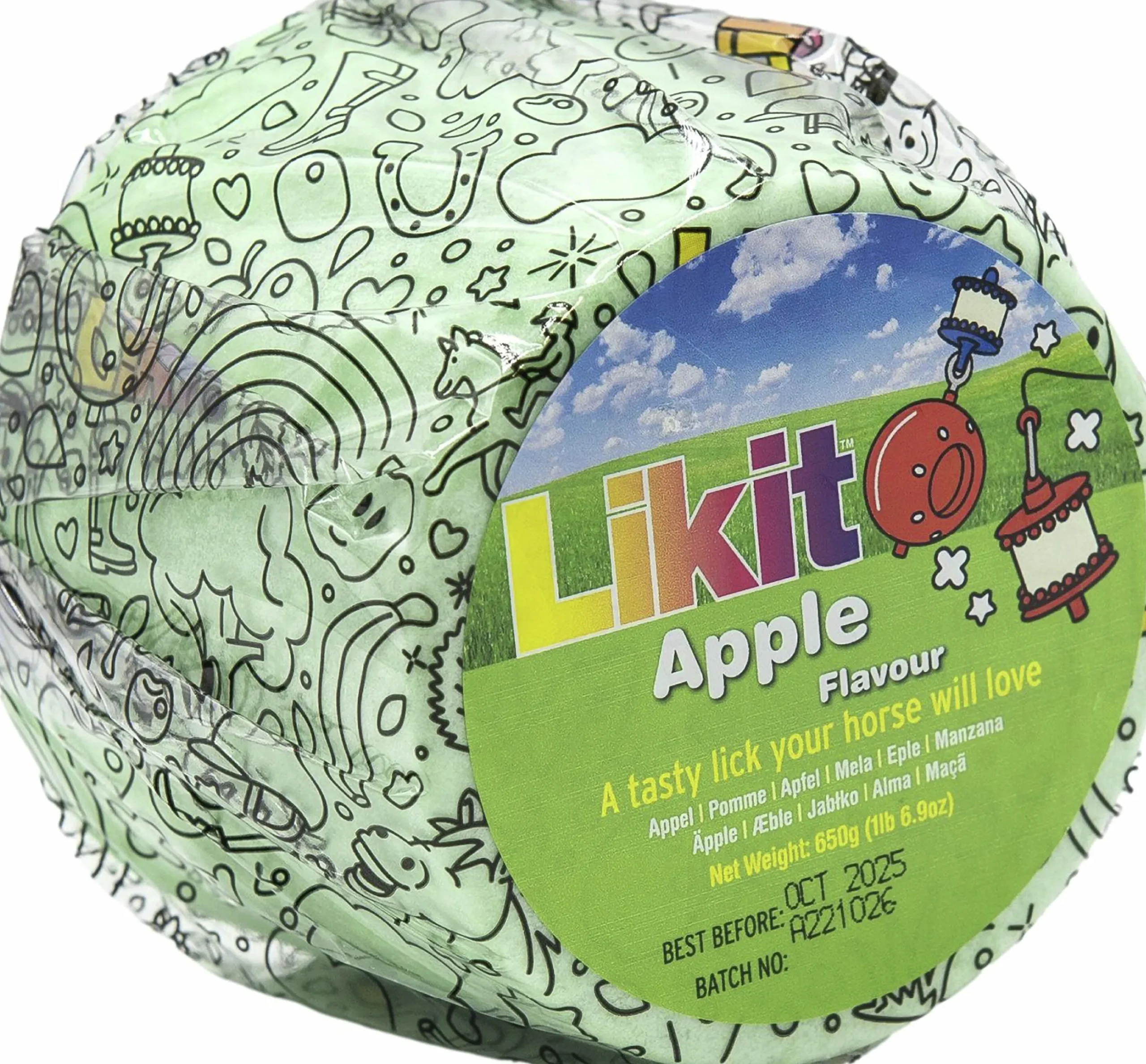 Slicksten Likit Äpple Refill 650g