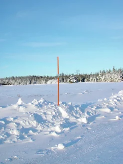 Snökäppar Bergman Plast polypropen orange med reflex 200cm